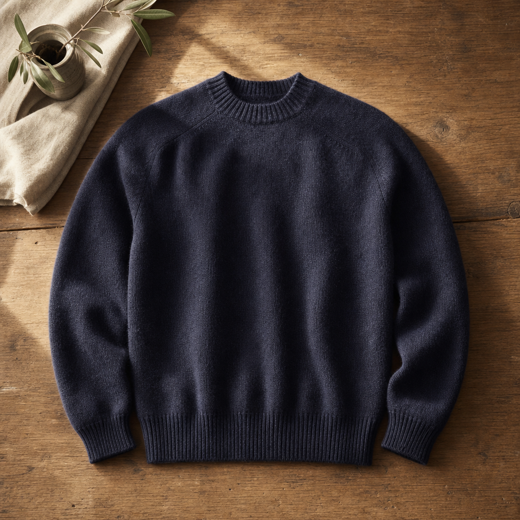 The Mayfair Cashmere Crew — hero