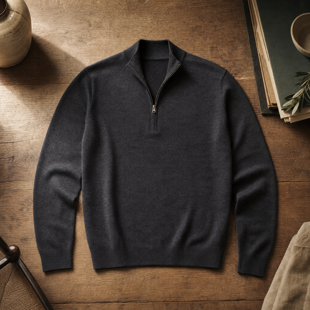 The Pall Mall Half Zip — hero